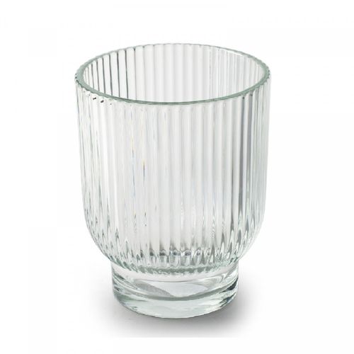 Glas Übertopf Dex D10cm H12.5cm