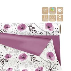 Folie Rolle 80cm Lilou Duo Matt lila 25m