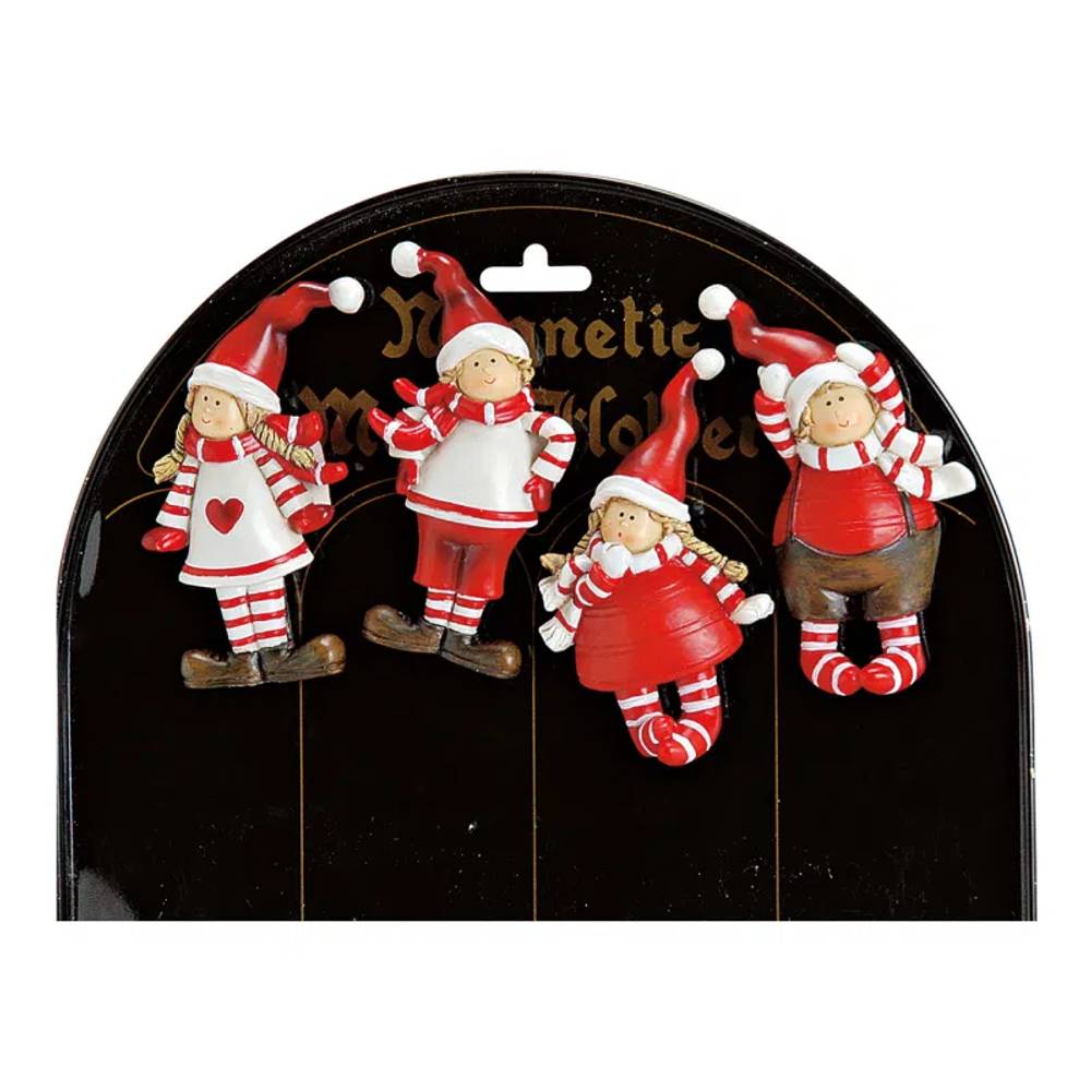Magnet Winterkind auf Tafel sortiert 10cm