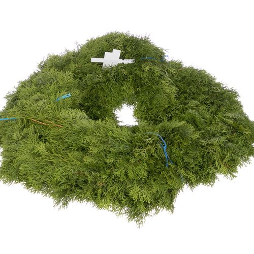 Girlande Thuja rund gebunden 1 Meter