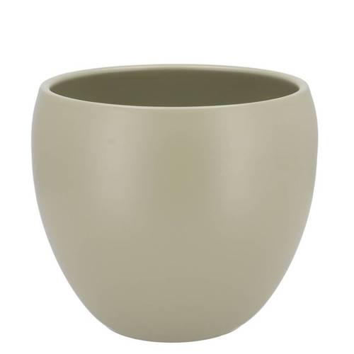 Keramik Übertopf Vinci grün D14cm H13cm