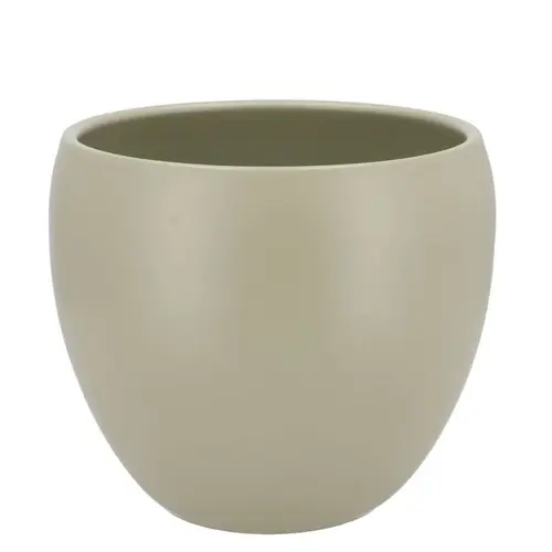 Keramik Übertopf Vinci grün D14cm H13cm