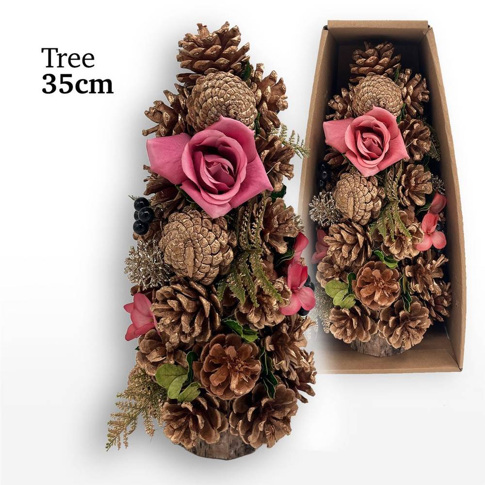 Baum Eva rosa H35cm