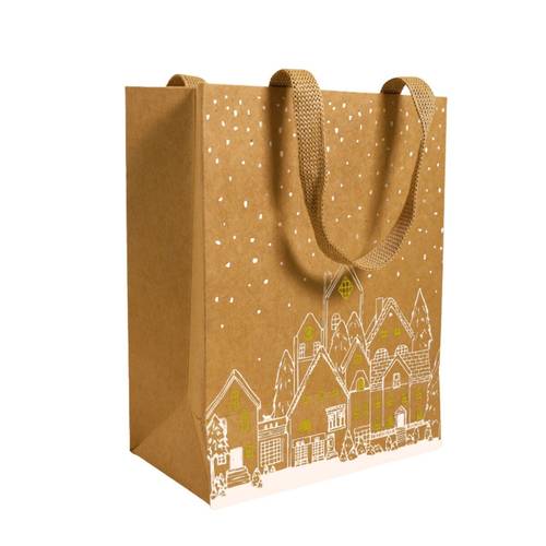 Tasche Sylvestre Clayrton braun 18x10x23cm