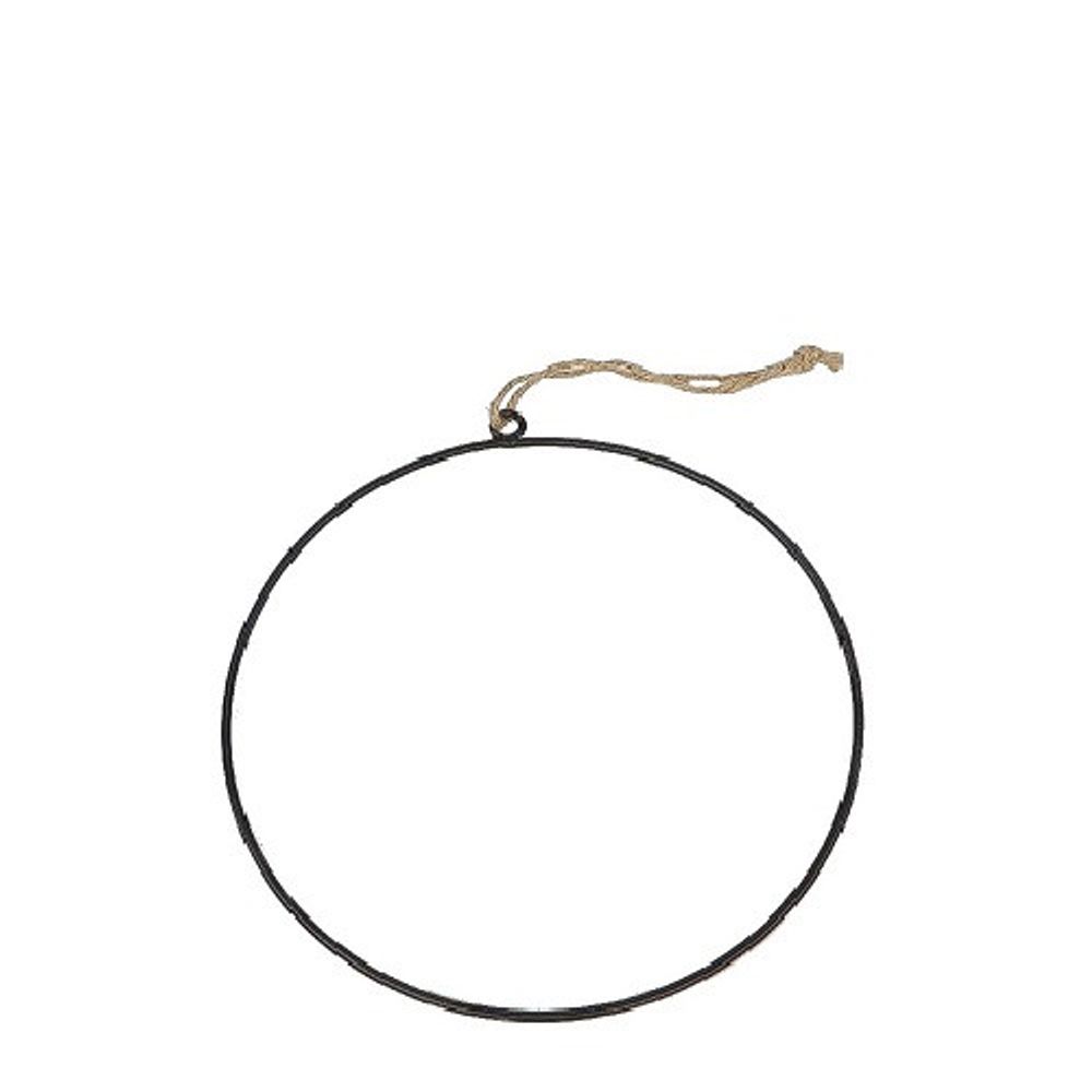 Ringe Hänger schwarz d30cm 