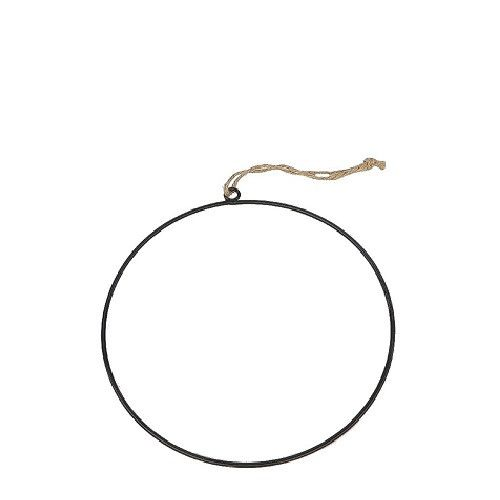 Ringe Hänger schwarz d30cm 