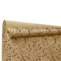 Papier Rolle Eco  Isaure dunkel rot 25m