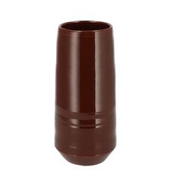 Keramik Vase Micco Dark braun 14x14x28cm 