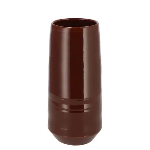 Keramik Vase Micco Dark braun 14x14x28cm 