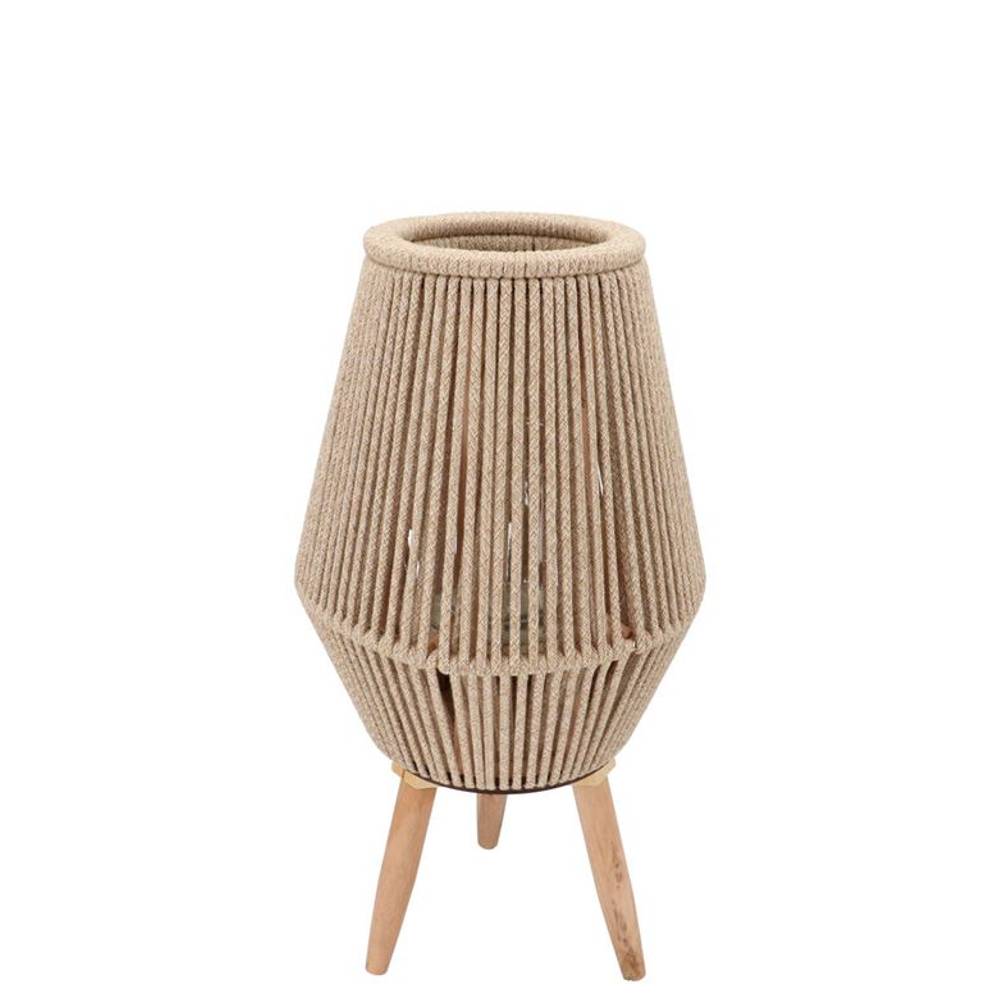 Laterne Cruz auf Ständer Sand 12x21x38cm