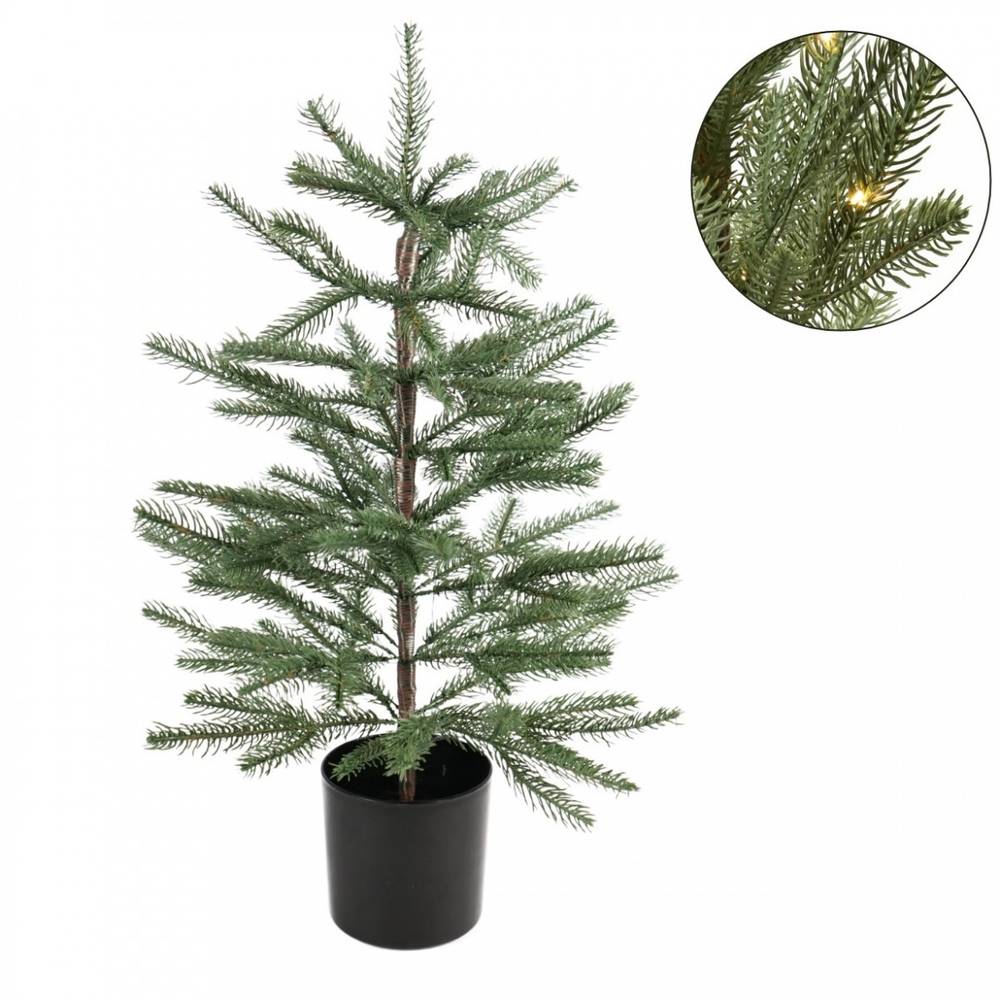 Deko Baum LED grün D40cm H60cm 