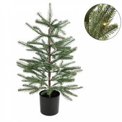 Deko Baum LED grün D40cm H60cm 