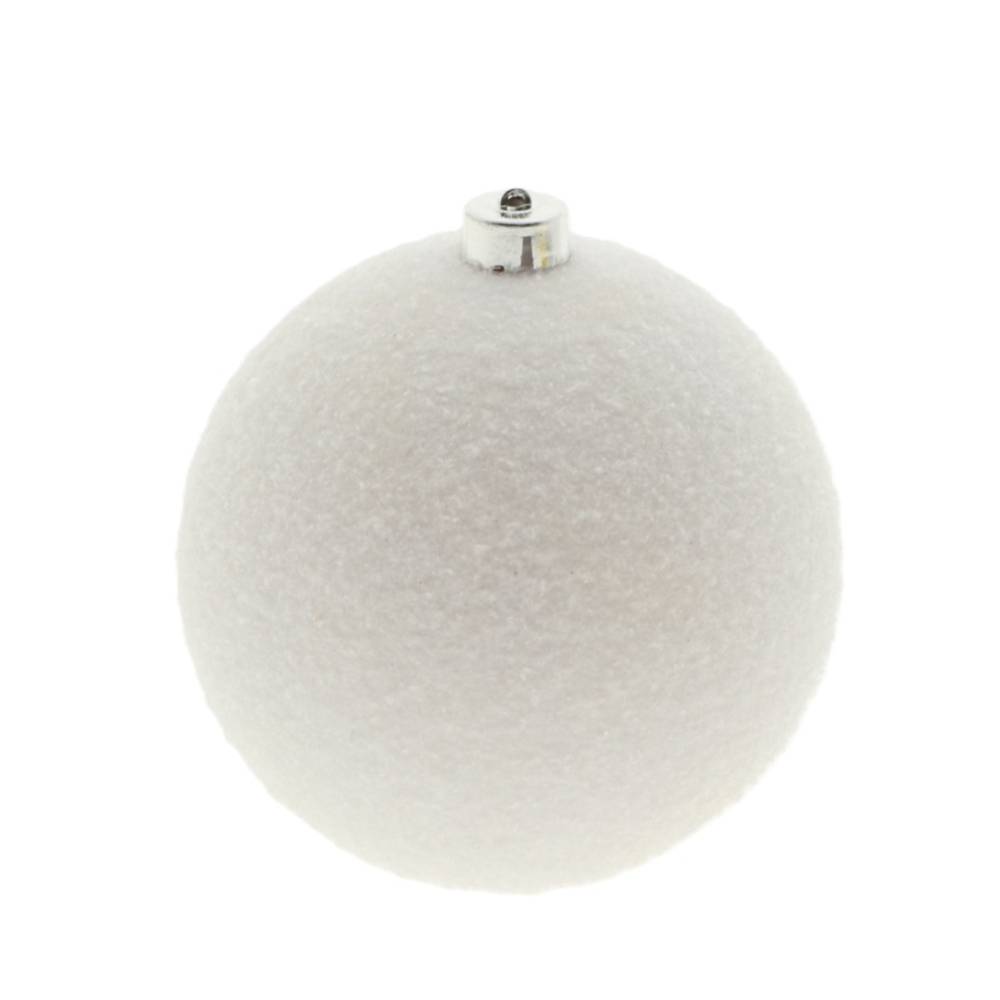 Hänger Kugel weiss D15cm