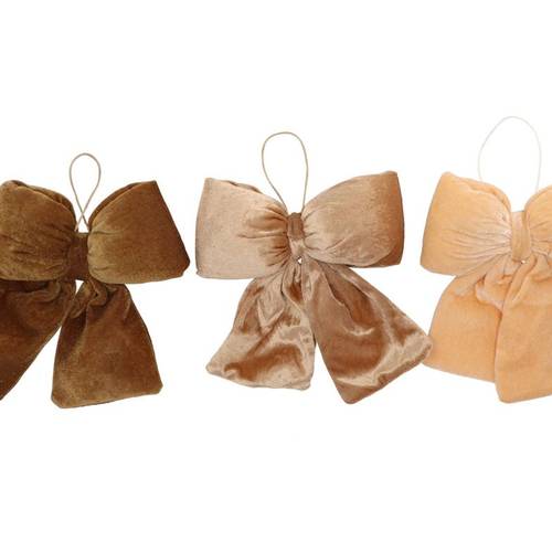 Hänger Schleifen Loulou braun mix 23x25cm