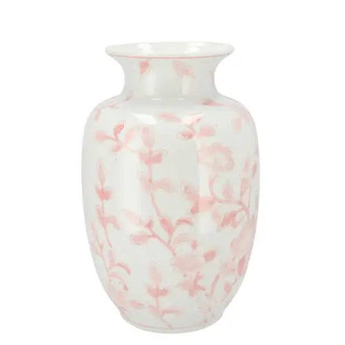 Porzellan Vase Hailey rosa D21cm H32cm
