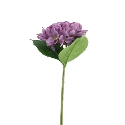 Seiden Hydrangea lila L34cm