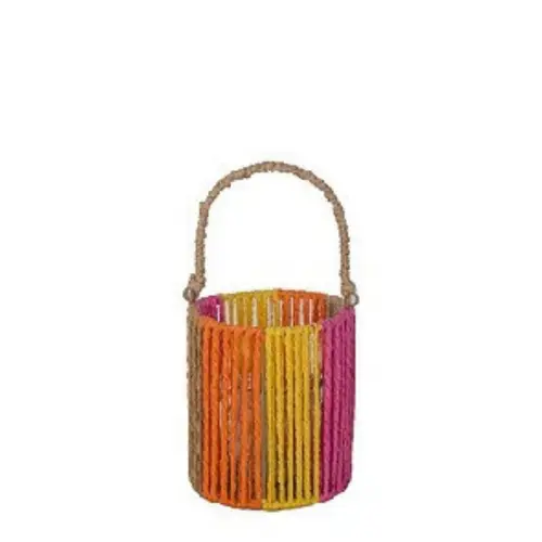 Laterne Happy+Glas D14cm H16cm