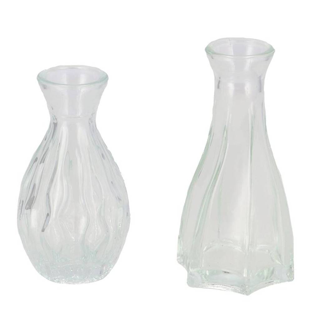Glas Vase Fenna mix D06 H12cm