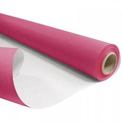 Papier Rolle 80cm weiss/fuchsia 60gr 40m