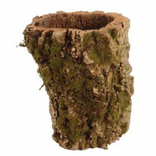 Kork Übertopf natur D25cm H25cm