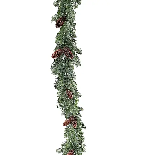 Deko Girlande Tannenzapfen grün L142cm