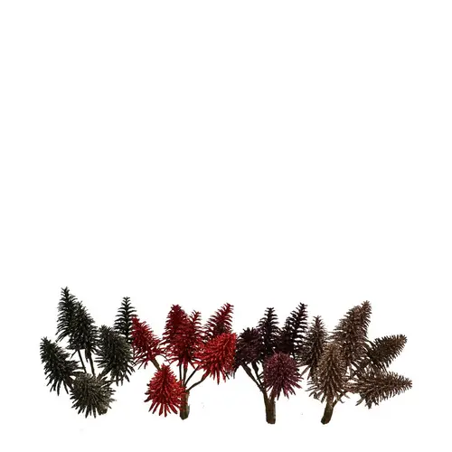 Nobilis auf Draht rot 10cm 