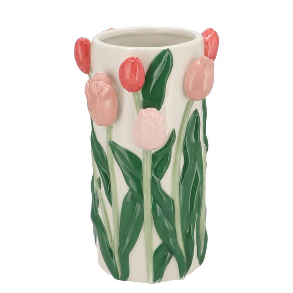 Keramik Vase Zylinder Isa Summer rosa 14x14x23cm 