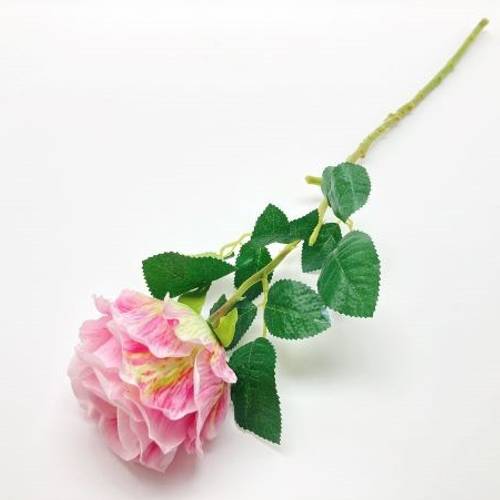 Seiden Rose hell lila L65cm