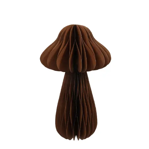 Pilz braun Papier 18x30cm