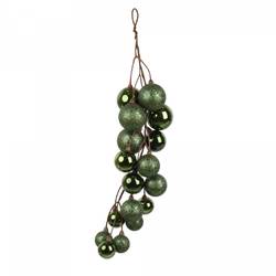 Hänger Kugeln grün L45cm