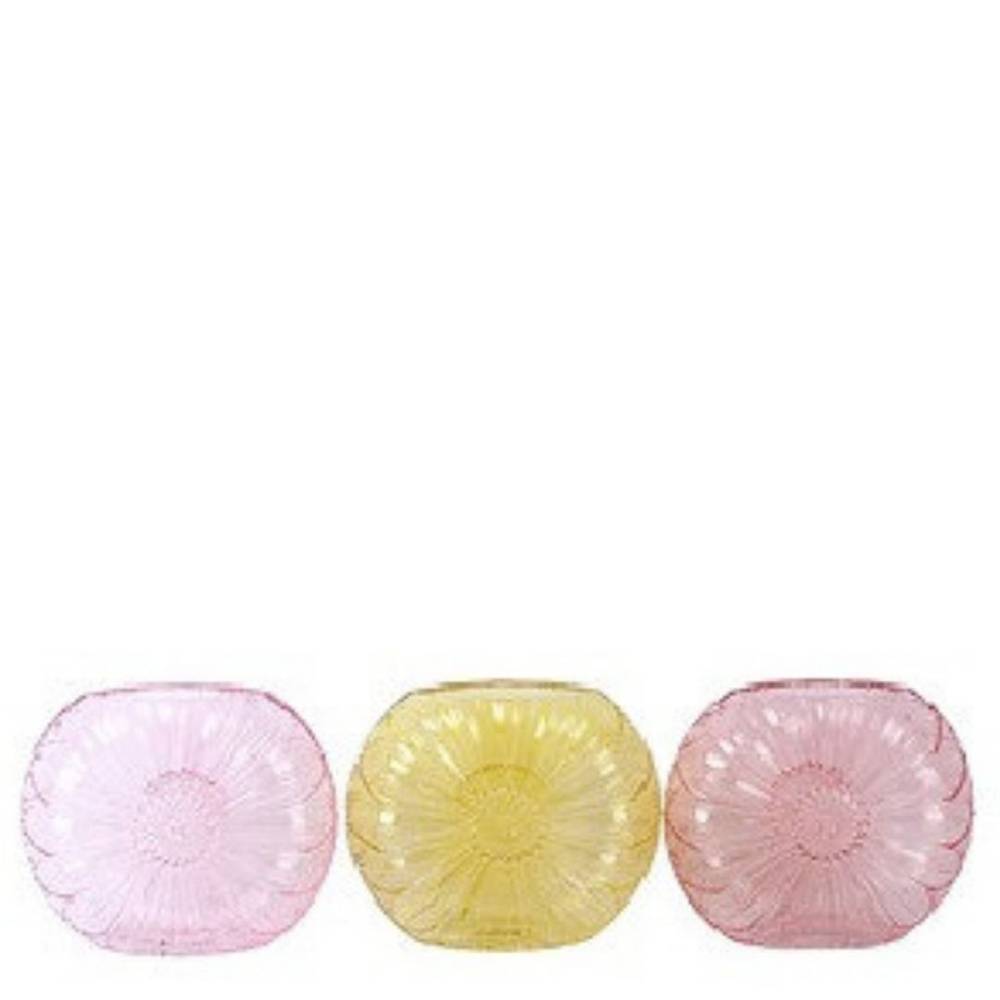 Glas Vase Blume mix 20x08x17cm