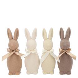 Hase Flock mix braun Mini 05x05x16cm
