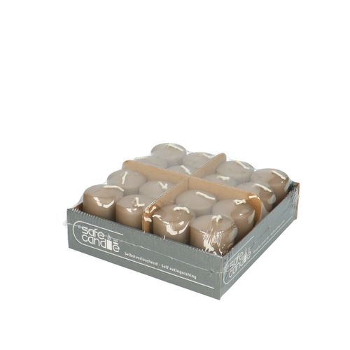 Stumpfkerze Safe sant D04cm H06cm