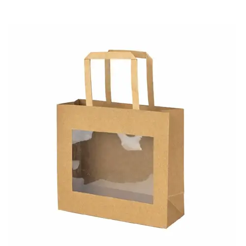 Tasche Fenster Geschenken 18x12x22cm