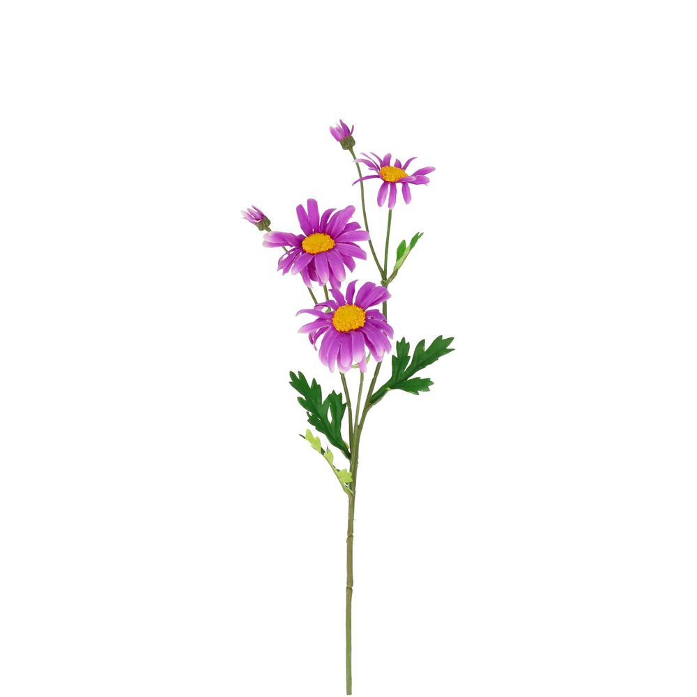 Seiden Margerite lila L65cm