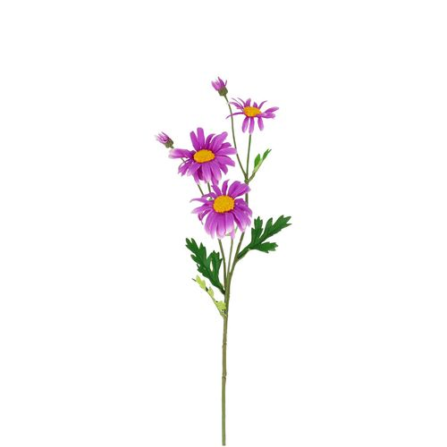 Seiden Margerite lila L65cm