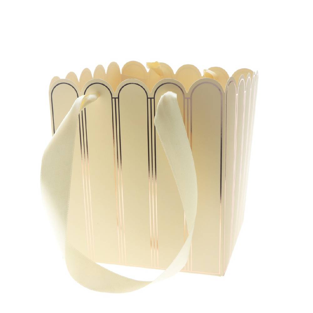 Tasche Indy gelb 16x16x18cm 