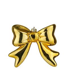 Deko Kugel Schleife gold D20/06cm H20cm