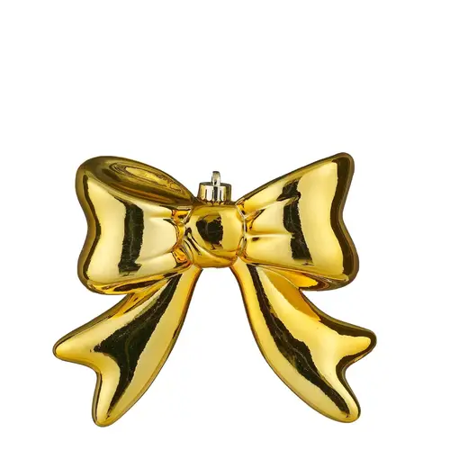 Deko Kugel Schleife gold D20/06cm H20cm