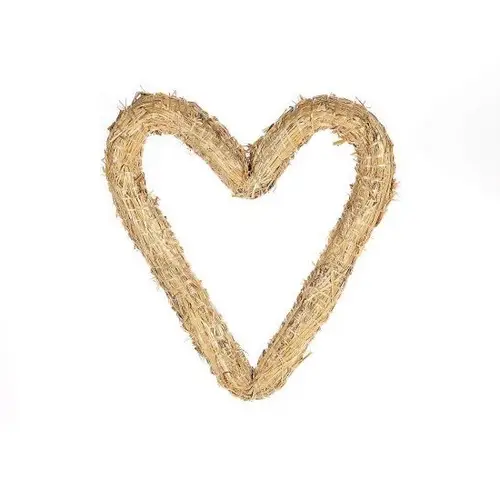 Kranz Herz braun D30cm