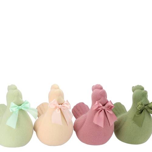 Huhn Flock Summer mix rosa 32x21x30