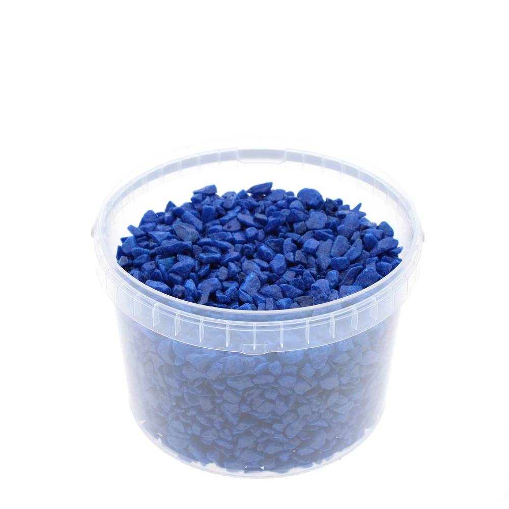 Kies dunkel blau 09-13mm 3L