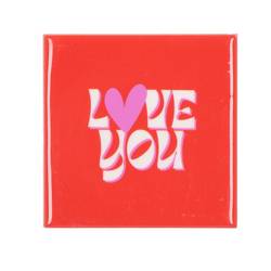 Fliese Love You Orange 10x10x01cm