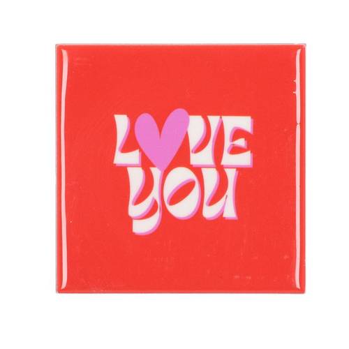 Fliese Love You Orange 10x10x01cm