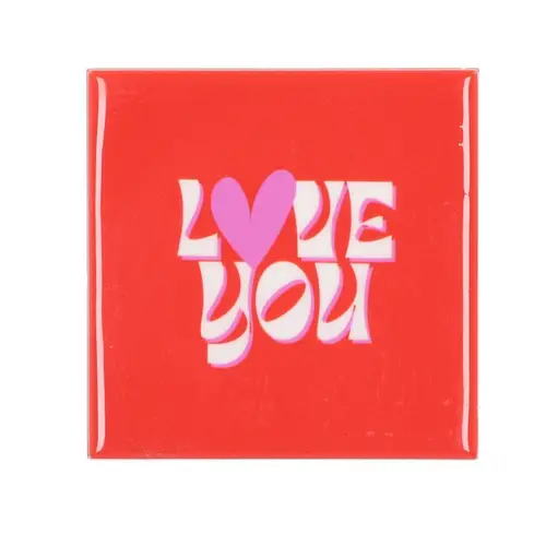 Fliese Love You Orange 10x10x01cm
