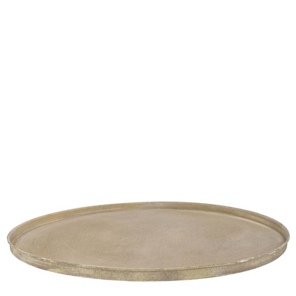 Zink Teller gold 37x02cm