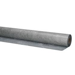 Dekostoff Rolle 60cm Faser silber 25m