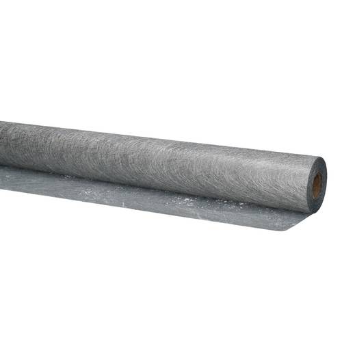 Dekostoff Rolle 60cm Faser silber 25m