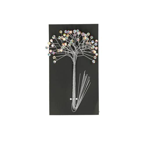 Diamant Tak 5mm 10cm Silber