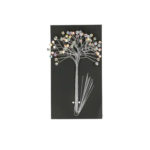 Diamant Tak 5mm 10cm Silber